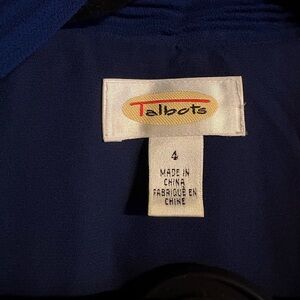 Talbots Navy skirt with jacket